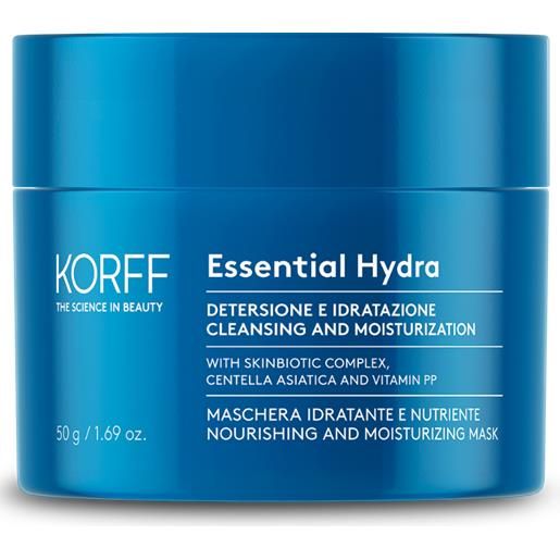 Korff essential maschera idratante nutriente 50 ml