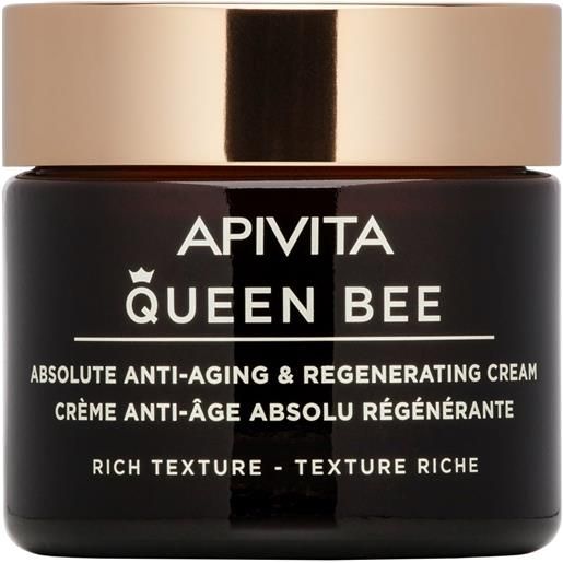 Apivita queen bee crema olistica anti-age texture ricca 50 ml
