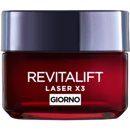 L'Oréal Paris revitalift laser x3 crema giorno antirughe viso 50 ml