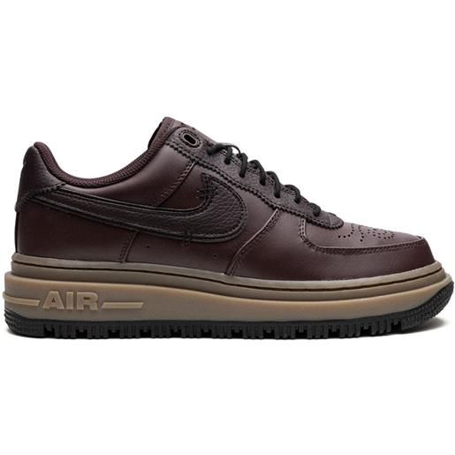 Nike sneakers air force 1 low luxe brown basalt - marrone