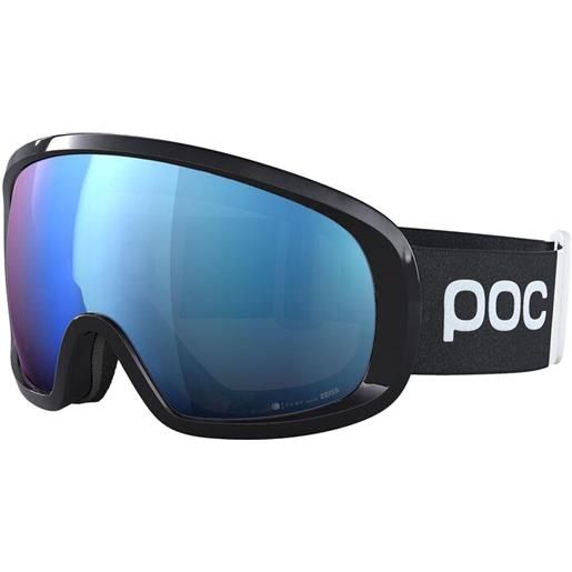 Poc fovea mid clarity comp ski goggles nero spektris blue/cat2