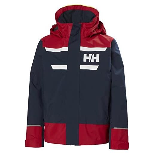 Helly Hansen jr salt port 2.0 jacket navy junior unisex 16
