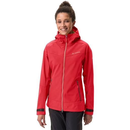 Vaude all year elope softshell jacket rosso 36 donna