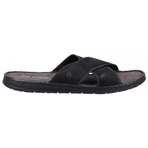 Hush Puppies croce del nilo, sandali uomo, nero, 43 eu