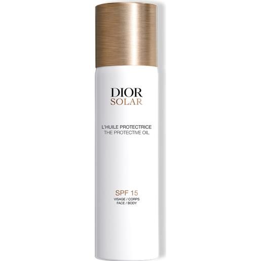 Dior Dior solar l'olio protettivo per viso e corpo spf 15 50 ml
