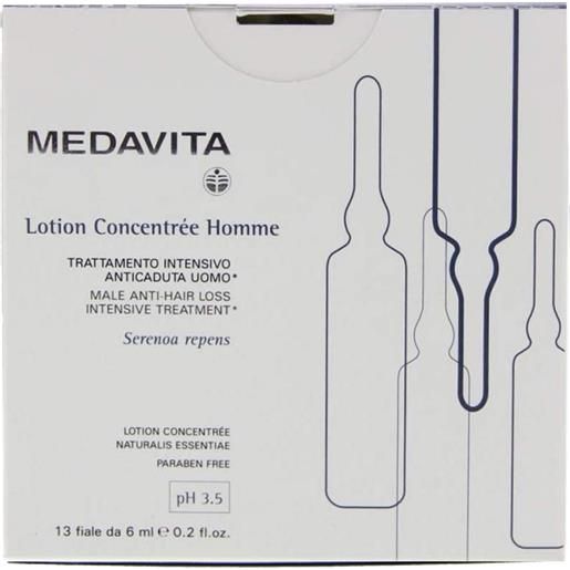 Medavita lotion concentrée homme trattamento anticaduta 13x6 ml