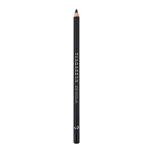 Evagarden eye make up pencil - penna per trucco occhi numero 1, nero, confezione da 1 (1 x 1 pezzo)