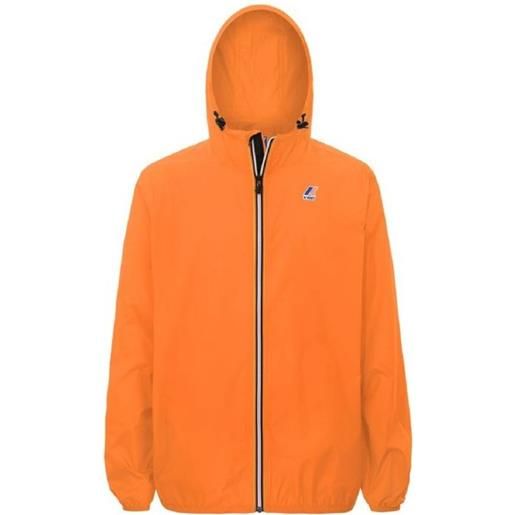 K-way le vrai 3.0 claude giacca leggera nylon orange uomo