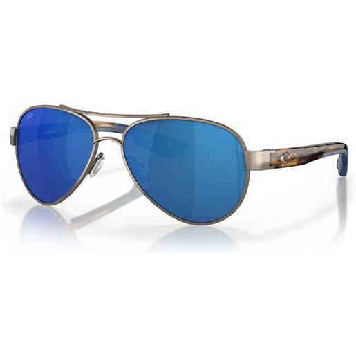 Costa loreto mirrored polarized sunglasses oro blue mirror 580p/cat3 uomo