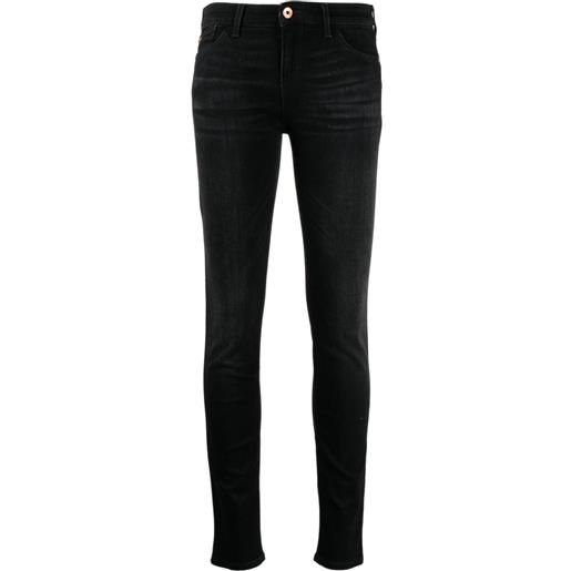 Emporio Armani jeans con ricamo - nero