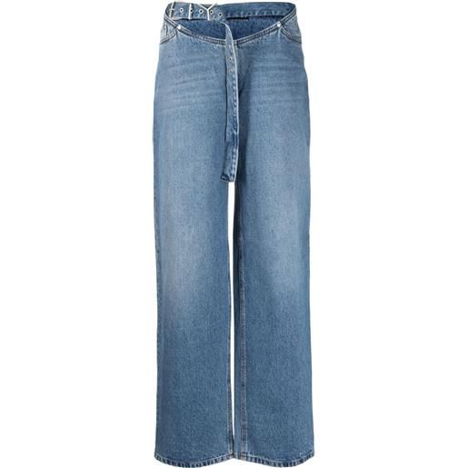Y/Project jeans taglio comodo - blu