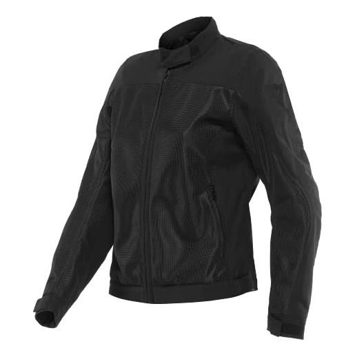 Dainese sevilla air lady tex jacket, giacca moto estiva, donna, nero/nero, 42