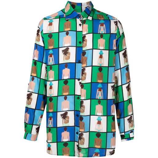 Amir Slama camicia con stampa - multicolore