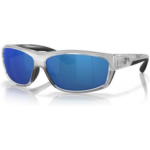 Costa saltbreak mirrored polarized sunglasses trasparente blue mirror 580p/cat3 donna