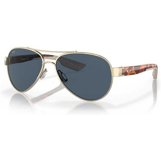 Costa loreto polarized sunglasses oro gray 580p/cat3 uomo