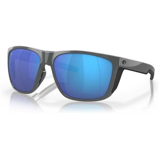 Costa ferg xl mirrored polarized sunglasses trasparente blue mirror 580g/cat3 donna