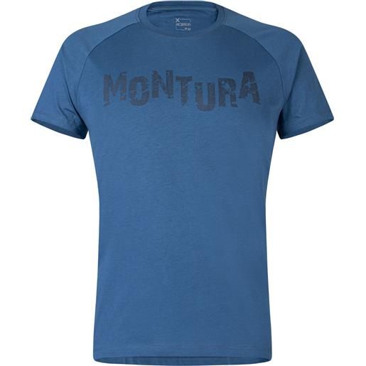 MONTURA karok t-shirt deep blue lav