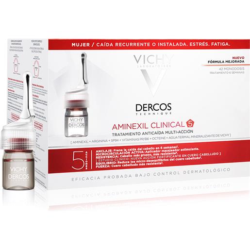 Dercos vichy Dercos aminexil trattamento anticaduta donna 42 fiale 42 x 6 ml