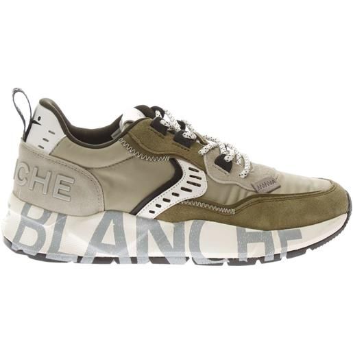 Voile Blanche sneaker club01 suede nylon