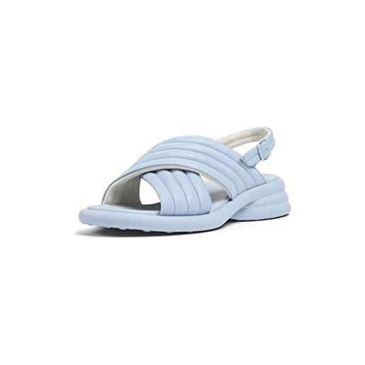 Camper spiro-k201494, sandalo con tacco donna, bianco, 38 eu