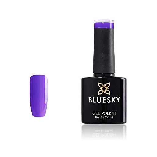 Bluesky smalto per unghie gel, video violet, 80641, viola (per lampade uv e led) - 10 ml