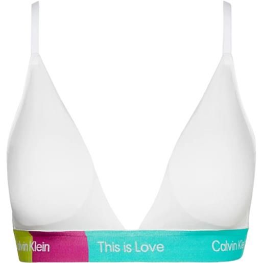 CALVIN KLEIN JEANS light lined triangle bralette