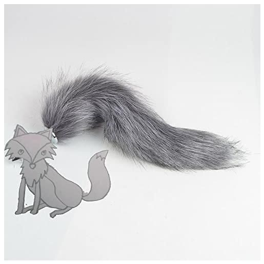 VemeFufu fox dog tail donne uomini cosplay gioco costume accessori