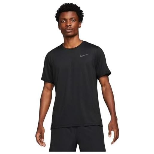 Nike maglietta da uomo pro dri-fit, dark beetroot/active pink/htr/s, s