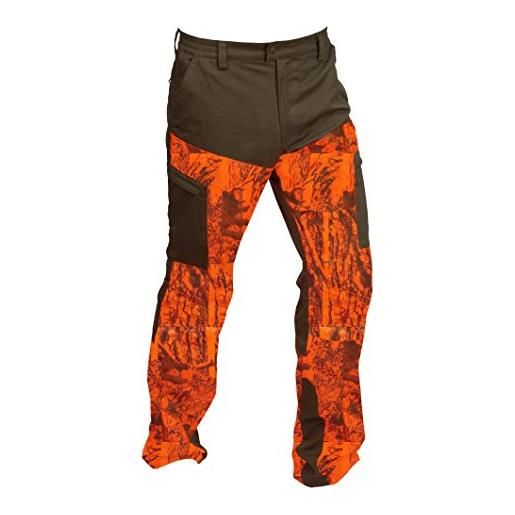 Gamo outdoor serrano pantaloni, uomo, uomo, serrano, arancione mimetico, 4xl