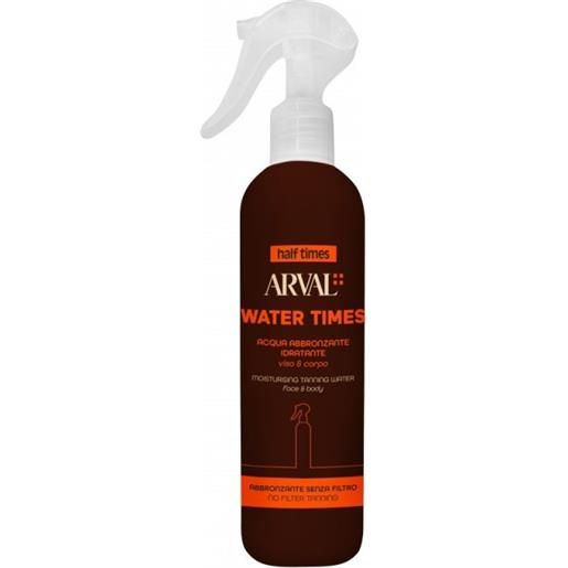 Arval water times - acqua abbronzante per viso e corpo 300 ml