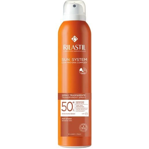 Rilastil SUN System rilastil® sun system trasparent spray spf 50+ 200 ml