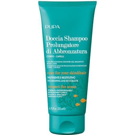 Pupa doccia shampoo prolungatore di abbronzatura corpo/capelli 200 ml