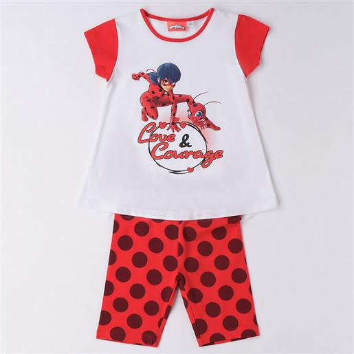 Ido completo t-shirt e short miraculous 4.6788 bambina ido