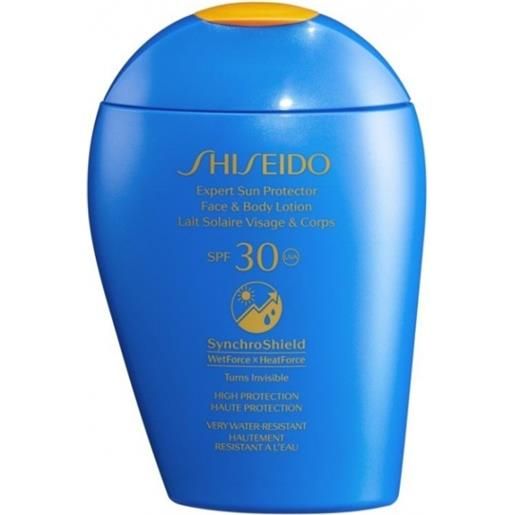 Shiseido expert sun protector spf30 - lozione protettiva viso e corpo 150 ml