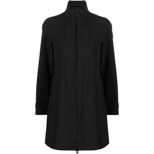 Woolrich cappotto pequea con zip - nero