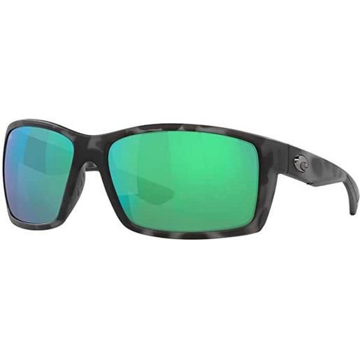 Costa reefton polarized sunglasses trasparente green mirror 580g/cat2 uomo