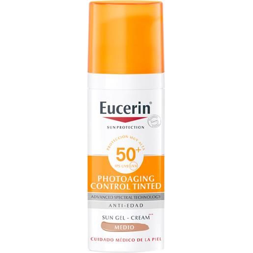 Eucerin protezione del viso solar fluid photoaging control tinted medium spf50+