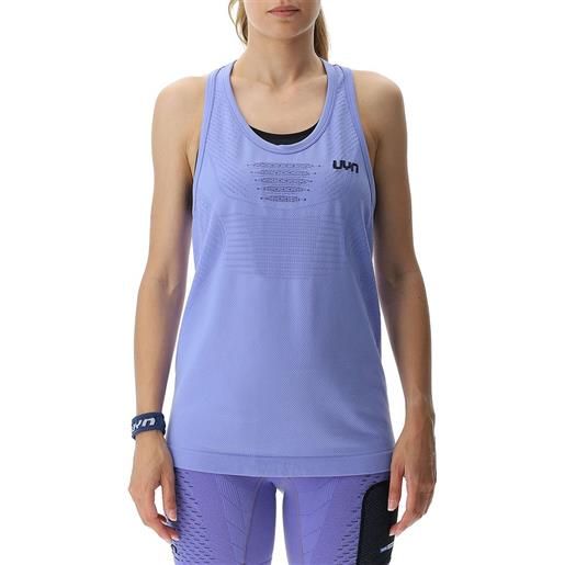 Uyn padel series sleeveless t-shirt blu xs donna