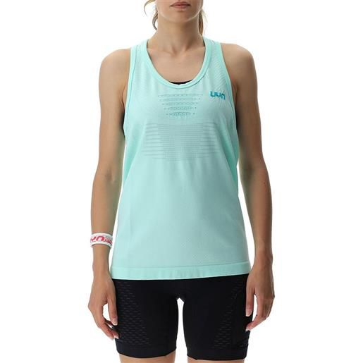 Uyn padel series sleeveless t-shirt verde xs donna