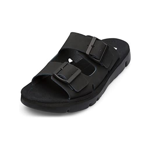Camper oruga sandal-k200633, sandalo piatto donna, black, 40 eu