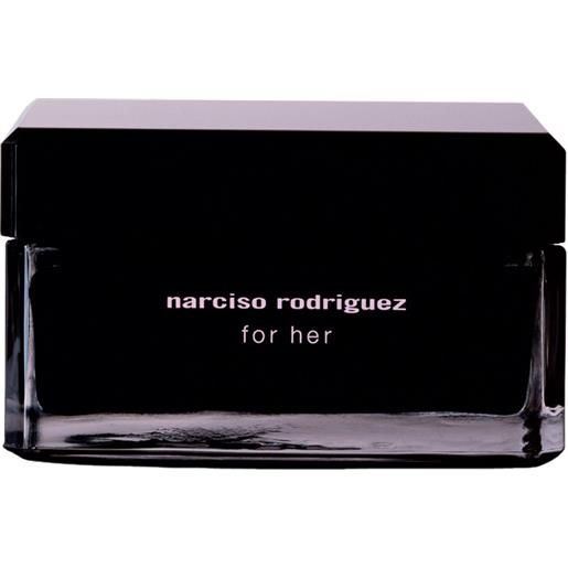 Narciso Rodriguez for her body cream