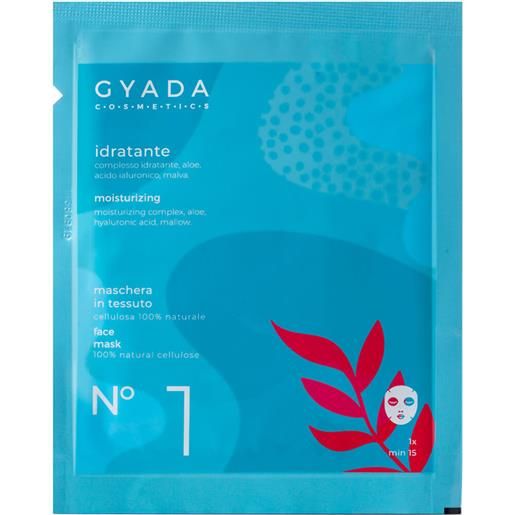 Gyada Cosmetics n°1 maschera in tessuto idratante