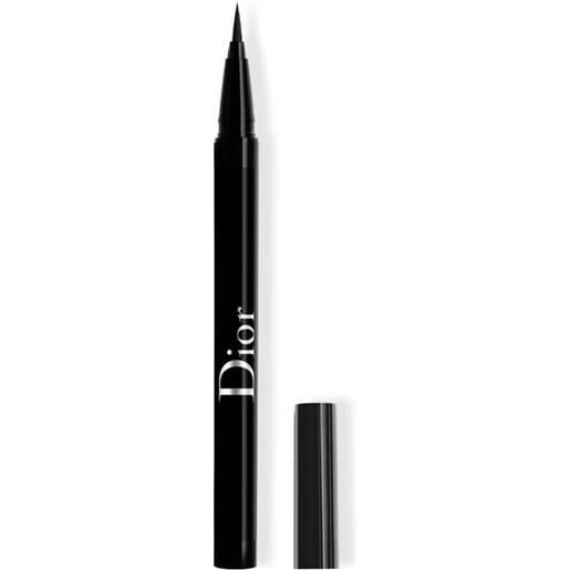 Diorshow on stage liner eyeliner pennarello liquido waterproof - 24 ore di colore intenso 091 - matte black