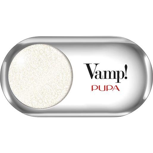 Pupa vamp!Top coat ombretto colore puro - alta pigmentazione - multi-effetto 200 - sparkling platinum