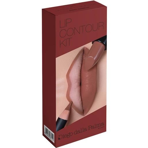 Diego Dalla Palma lip contour kit rossetto + matita 12cm - sweet gianduia