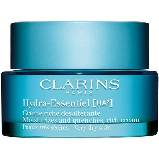 Clarins hydra-essentiel [ha²] crema idratante ricca - per pelle molto secca