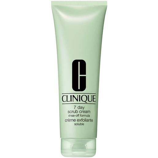 Clinique 7 day scrub cream rinse-off formula - formato speciale