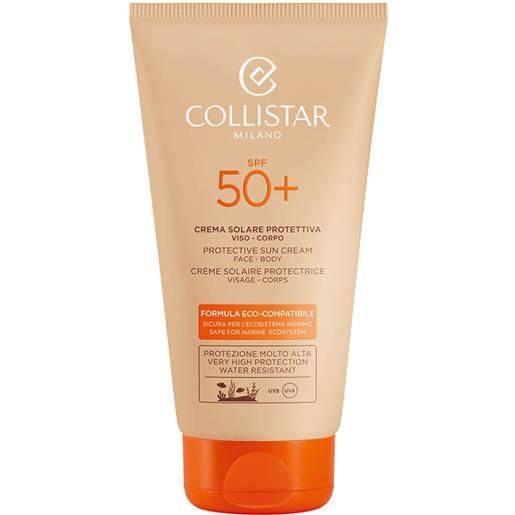 Collistar crema solare protettiva viso-corpo spf50+ formula eco-compatibile