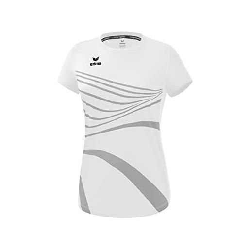 Erima racing 2.0 t-shirt, donna, new bianco, 42