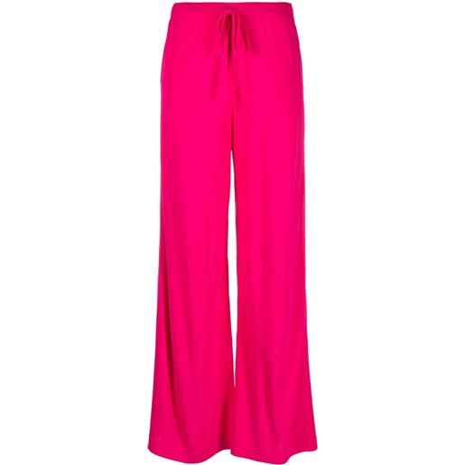 P.A.R.O.S.H. pantaloni con coulisse - rosa